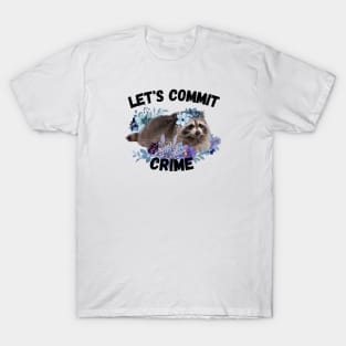 Crime Raccoon version 3 T-Shirt